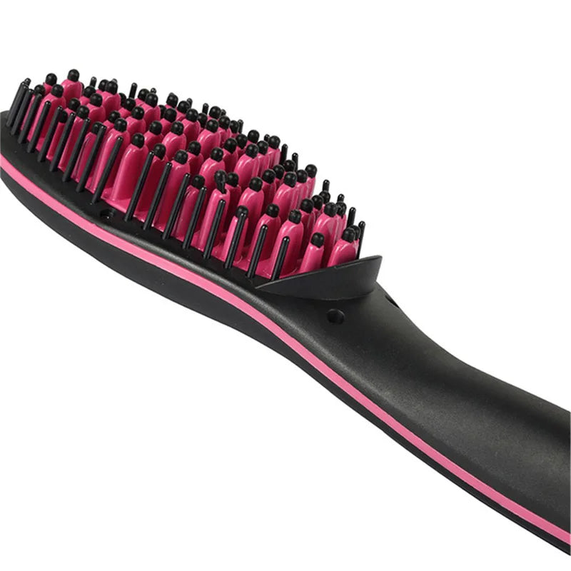 Handy Professional Electric Ceramic Adjustable Temperature Display Hot Combs Straightener Styling Hair Massage Brush | Sorpresa