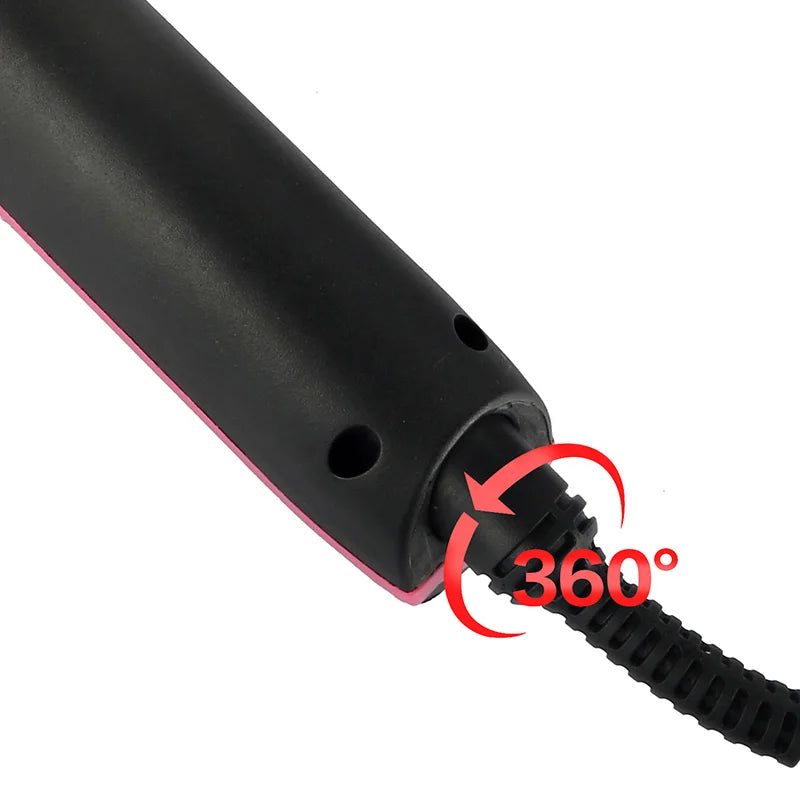 Handy Professional Electric Ceramic Adjustable Temperature Display Hot Combs Straightener Styling Hair Massage Brush | Sorpresa