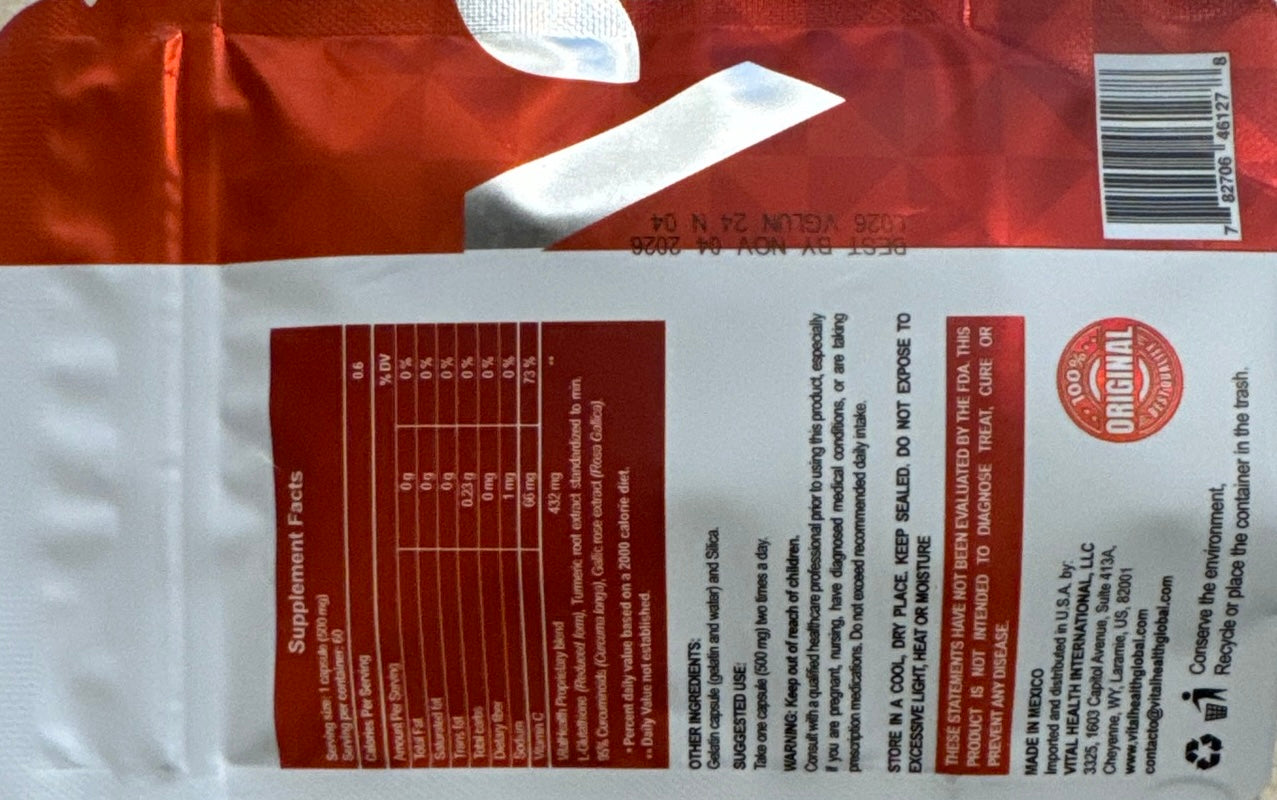 Vitalhealth V-Glutation