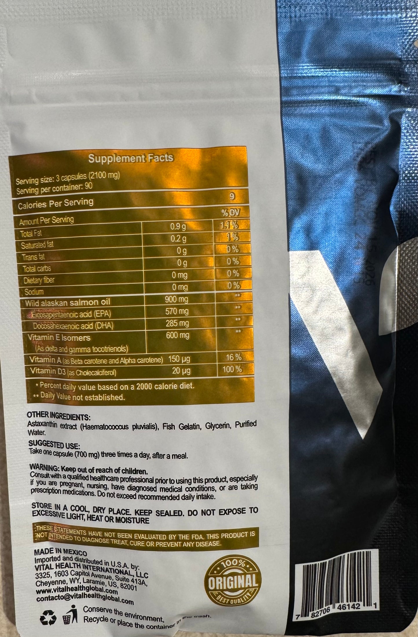 VITALHEALTH V-omega 3