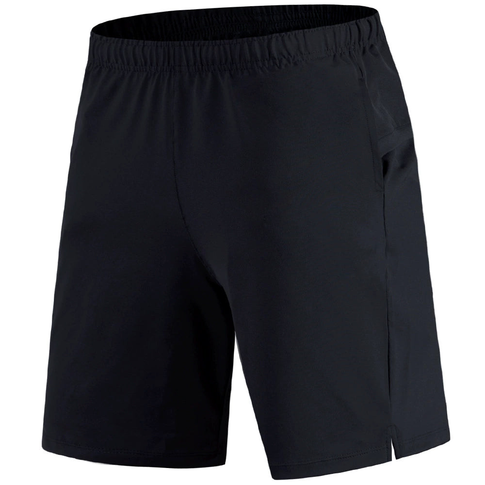 2023 All Black Sports Pants Men's Drawstring Pocket Fitness Shorts Training Violently Sweat Running Quick-Dry Basketball Shorts Summer | Sorpresa