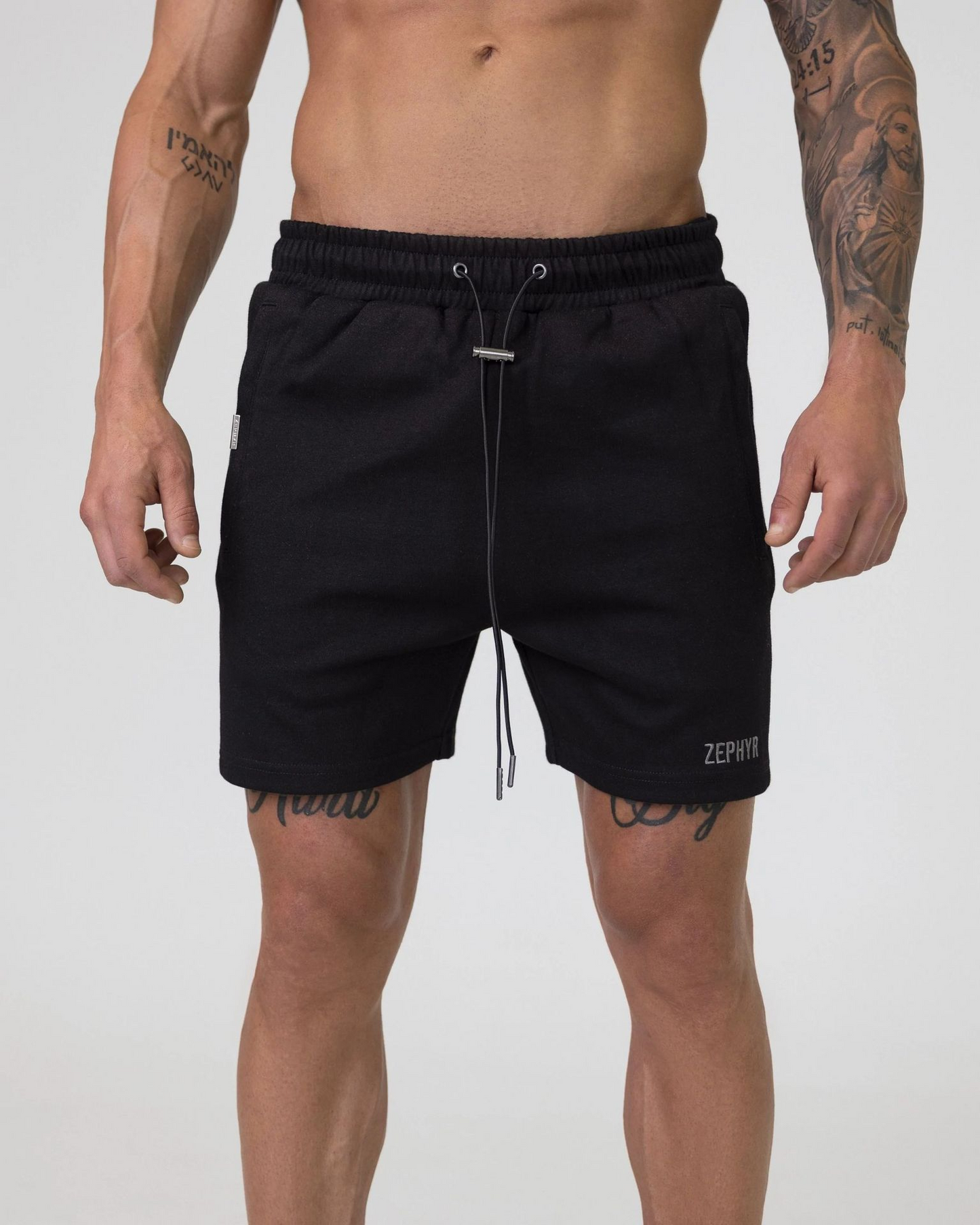 Summer American Fitness Training Shorts Men's Breathable Terry Casual Sports Short-Length Pants below the Knee Outdoor All-Matching Tide - Sorpresa