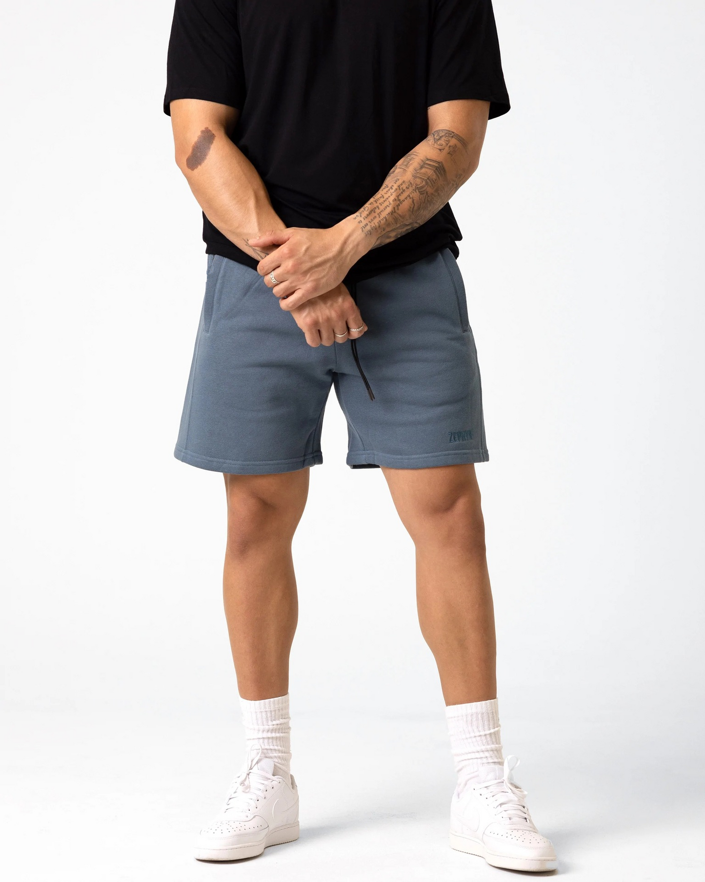 Summer American Fitness Training Shorts Men's Breathable Terry Casual Sports Short-Length Pants below the Knee Outdoor All-Matching Tide - Sorpresa