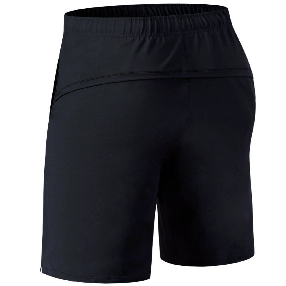 2023 All Black Sports Pants Men's Drawstring Pocket Fitness Shorts Training Violently Sweat Running Quick-Dry Basketball Shorts Summer | Sorpresa