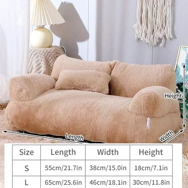 Cat Bed Sofa Winter Warm Foam Neck Pad Nest Beds Pet Deep Sleeping Bed For Small Medium Dogs Comfortable Plush Puppy Supplies | Sorpresa