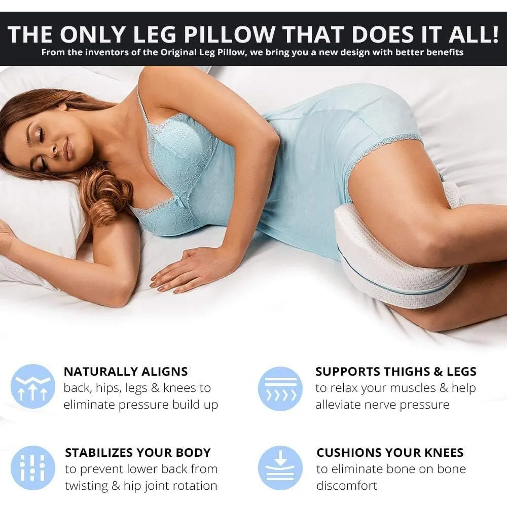 Foam Memory Cotton Bed Pillow Thigh Pad Household Sleep Orthopedics Sciatica Pad Hip Joint Backache Relief Leg Cushion Body