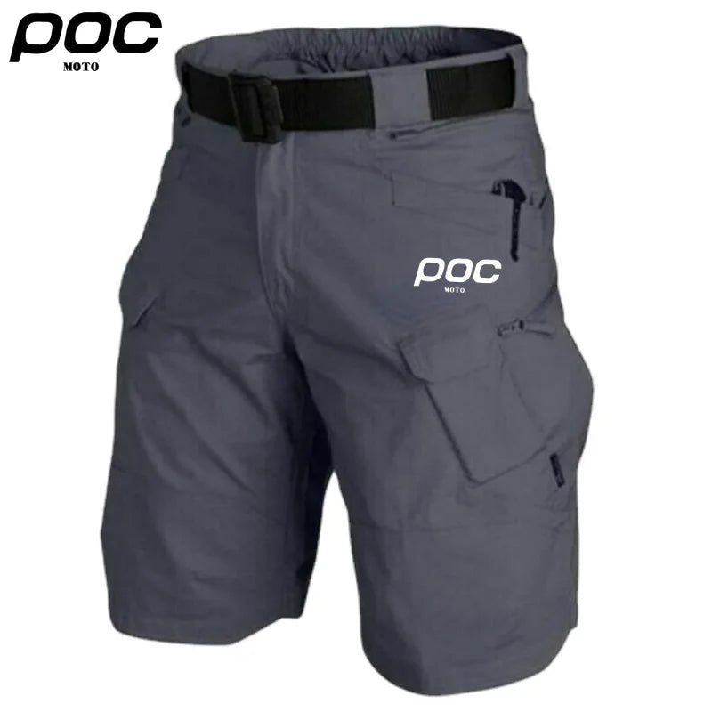 MOTO POC Cycling Mountain Bike Shorts Men's Cycling Shorts Road Bicycle Trousers Waterproof Loose Fit Sports Short MTB Pants Man | Sorpresa