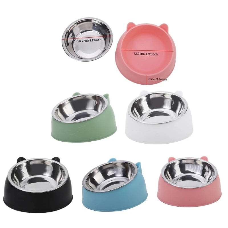 Neck Protection Feeding Watering Bowl for Protect Neck Dog Cats Feeding Bowl Dropship
