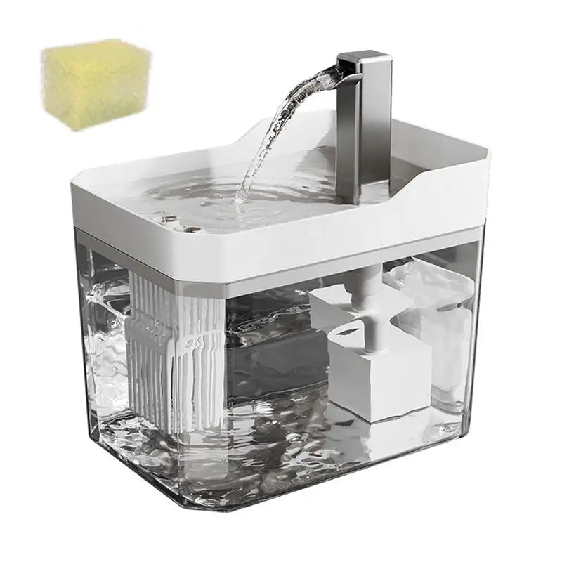 Automatic 1.5L Pet Water Fountain Filter Mute Cat Drink Bowl Pet Mobile Water Dispenser for Dog and Cat Water Feeding Supplies | Sorpresa