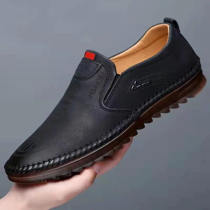 Men Casual Shoes Mesh Slip-On Solid Color Loafers Flat Slippers Summer Couple Shoes Half Slippers Plus Size Sandalias Zapatos | Sorpresa