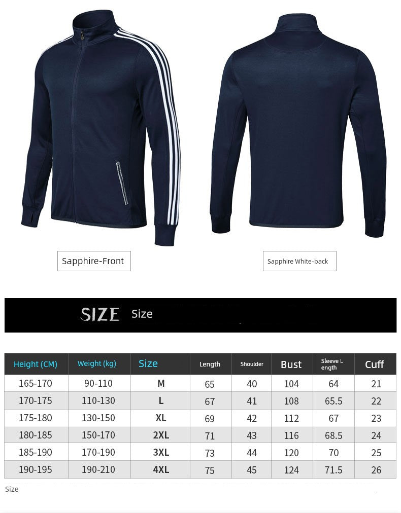 Men Stand Collar Outwear Men New Fall and Winter New Zipper Knitting Tops Trendy Fashion Sports Casual Jacket Men