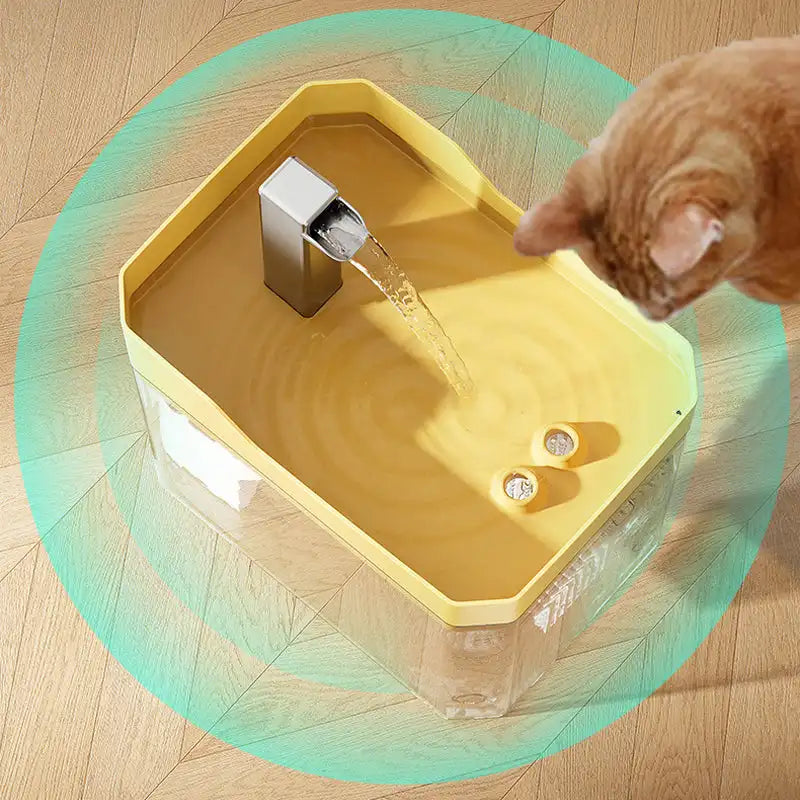 Automatic 1.5L Pet Water Fountain Filter Mute Cat Drink Bowl Pet Mobile Water Dispenser for Dog and Cat Water Feeding Supplies | Sorpresa