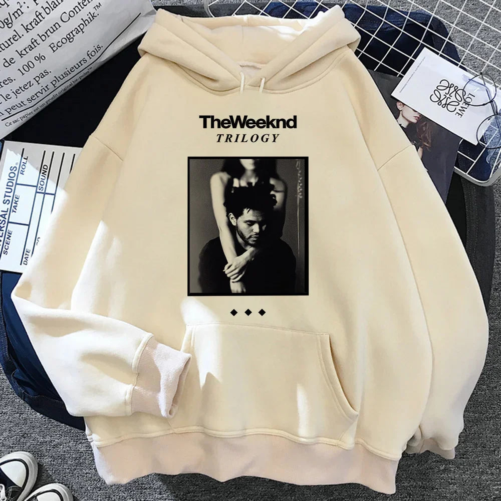 The Weeknd hoodies women vintage Fleece Hood sweatshirts women japanese Pullover hoodies women Autumn Winter sweatshirt hoodie | Sorpresa