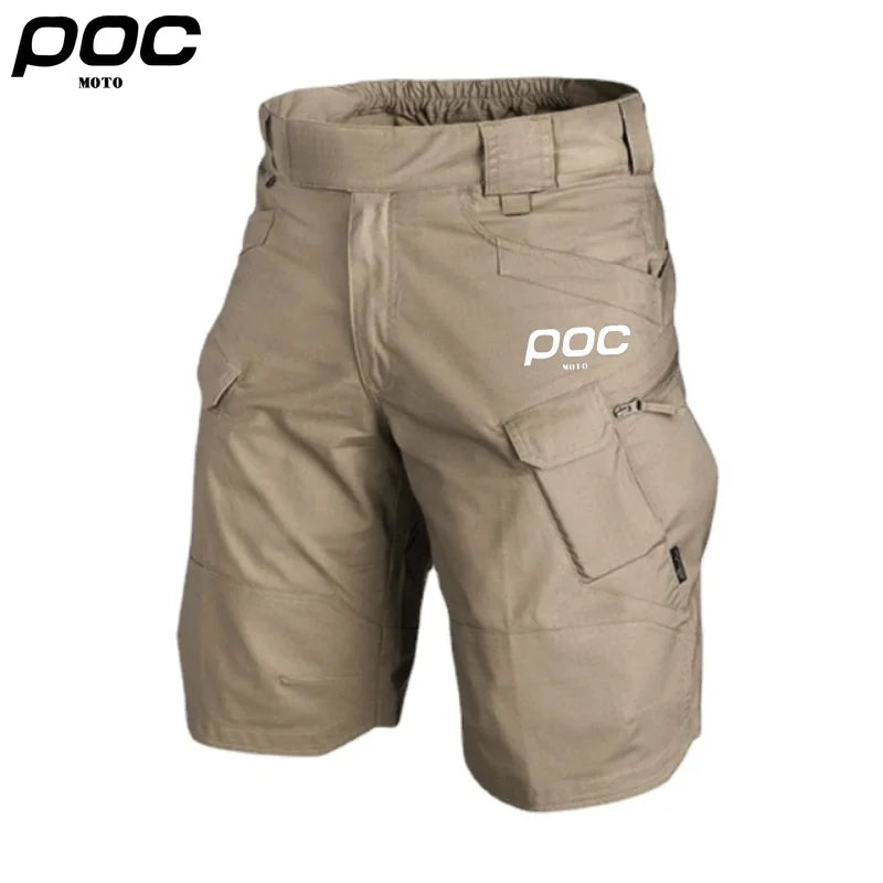 MOTO POC Cycling Mountain Bike Shorts Men's Cycling Shorts Road Bicycle Trousers Waterproof Loose Fit Sports Short MTB Pants Man | Sorpresa