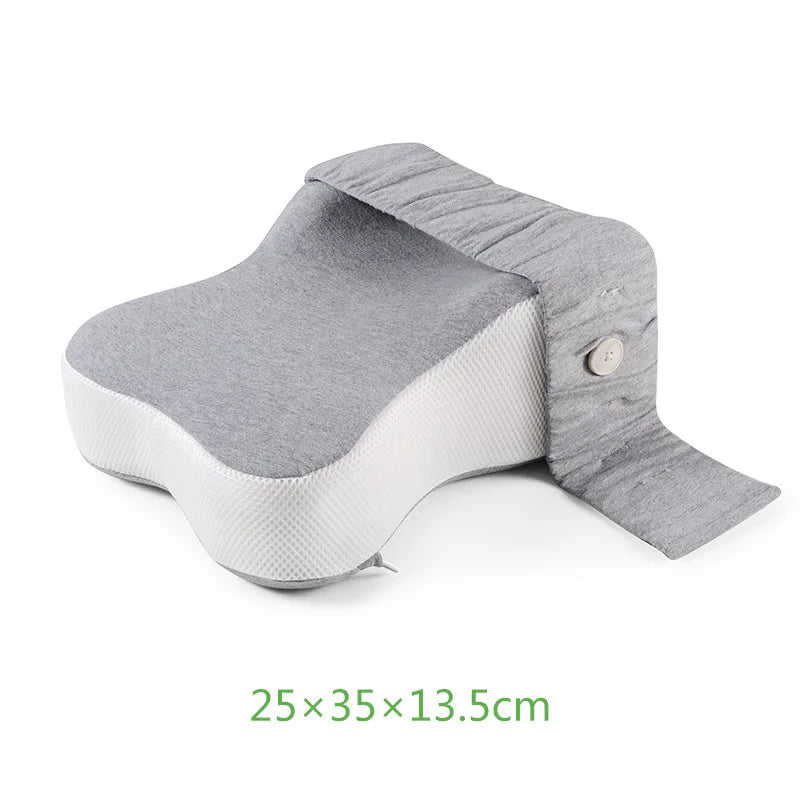 Orthopedic Slow Rebound Memory Cotton Clamp Leg Pillow Maternity Foot Pillow Strap Adjustable Side Sleeping Knee Leg Pillow | Sorpresa