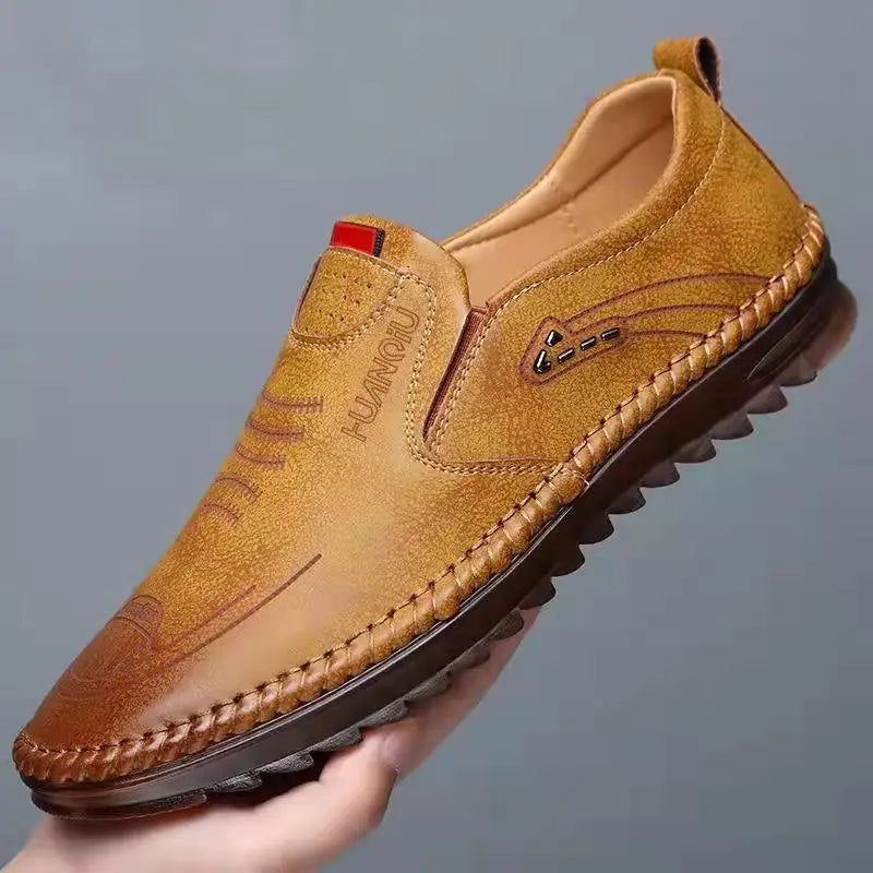 Men Casual Shoes Mesh Slip-On Solid Color Loafers Flat Slippers Summer Couple Shoes Half Slippers Plus Size Sandalias Zapatos | Sorpresa