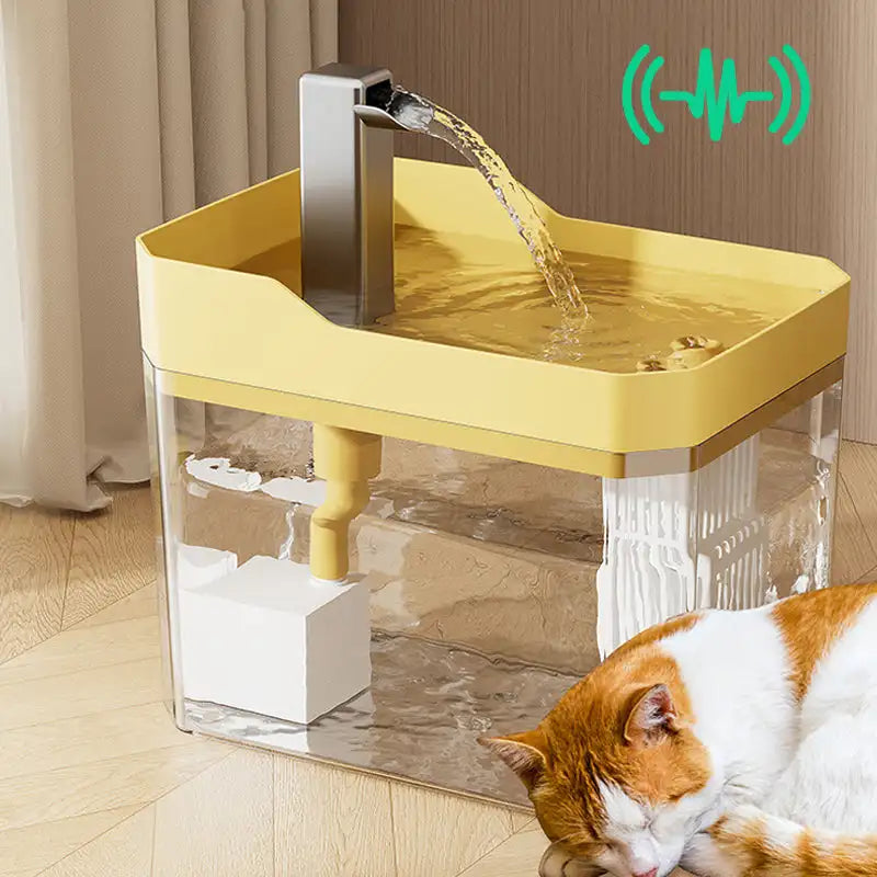 Automatic 1.5L Pet Water Fountain Filter Mute Cat Drink Bowl Pet Mobile Water Dispenser for Dog and Cat Water Feeding Supplies | Sorpresa