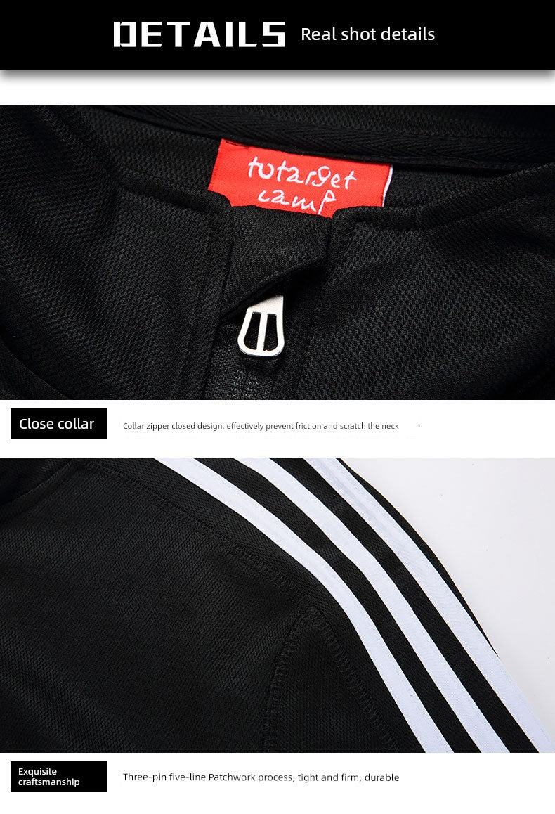 Men Stand Collar Outwear Men New Fall and Winter New Zipper Knitting Tops Trendy Fashion Sports Casual Jacket Men