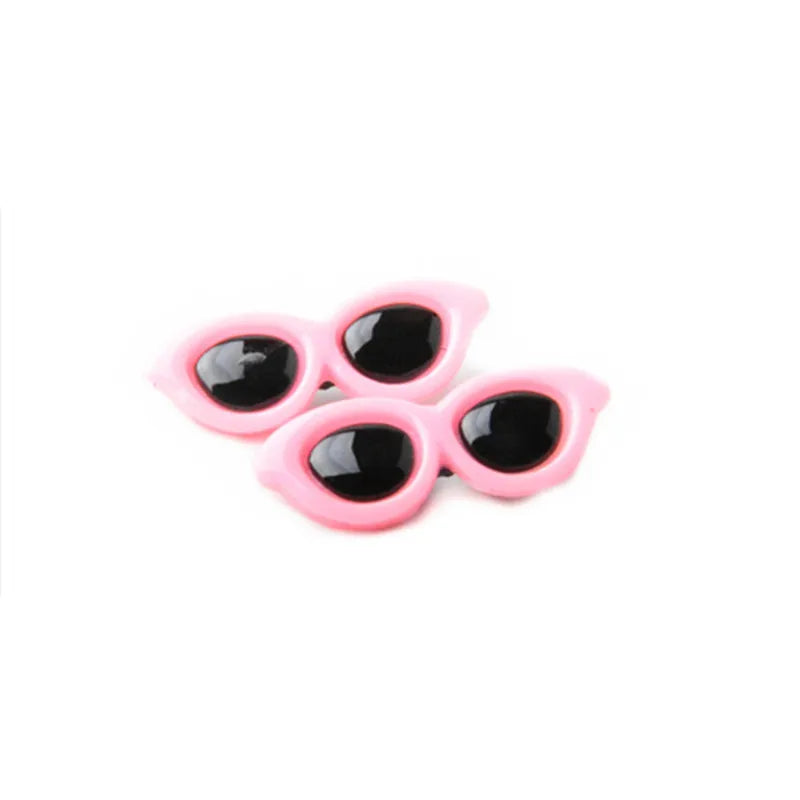 New Pet Lovely Heart Sunglasses Hairpins Pet Dog Bows Hair Clips for Puppy Dogs Cat Yorkie Teddy Pet Hair Decor Pet Supplies 1pc | Sorpresa