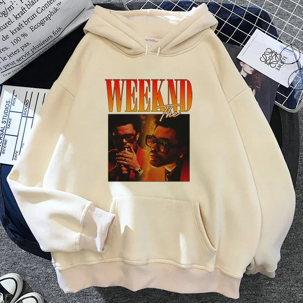 The Weeknd hoodies women vintage Fleece Hood sweatshirts women japanese Pullover hoodies women Autumn Winter sweatshirt hoodie | Sorpresa
