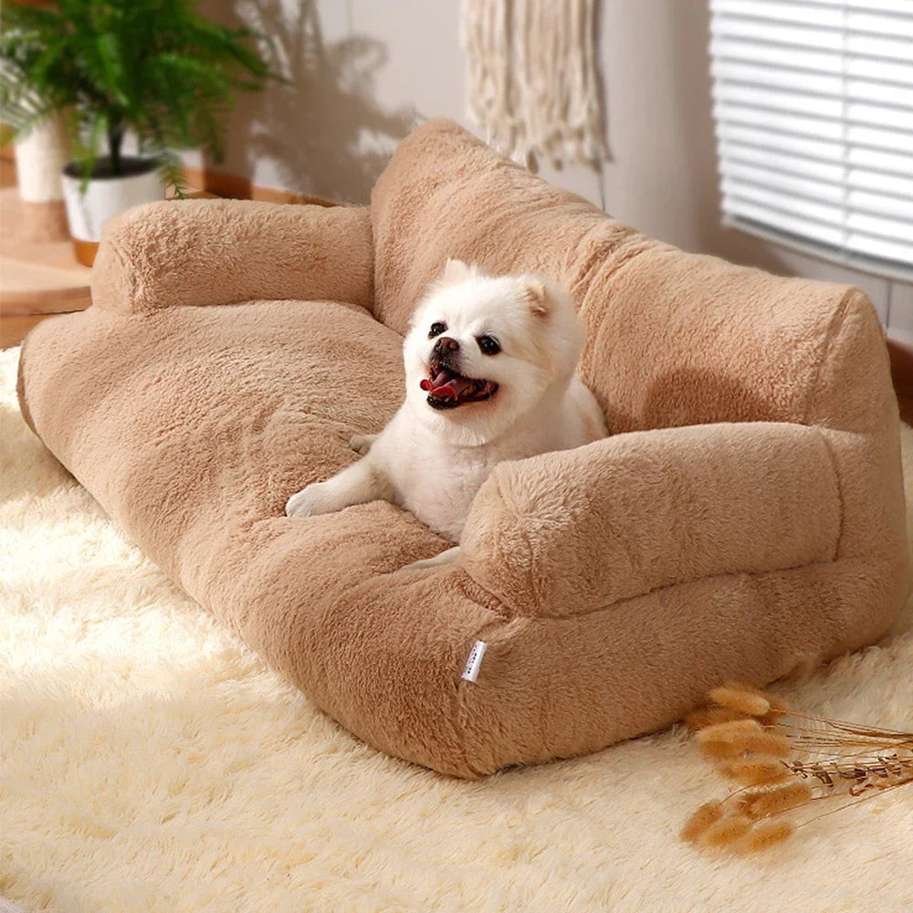 Cat Bed Sofa Winter Warm Foam Neck Pad Nest Beds Pet Deep Sleeping Bed For Small Medium Dogs Comfortable Plush Puppy Supplies | Sorpresa
