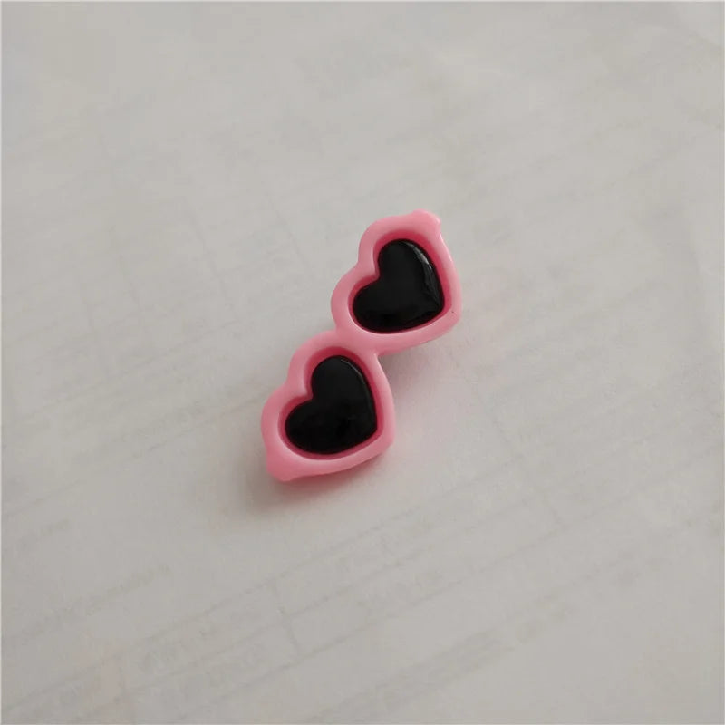 New Pet Lovely Heart Sunglasses Hairpins Pet Dog Bows Hair Clips for Puppy Dogs Cat Yorkie Teddy Pet Hair Decor Pet Supplies 1pc | Sorpresa