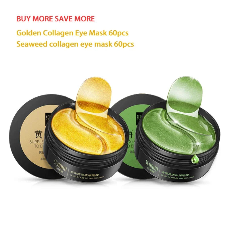 Skincare Products 24K Gold Hyaluronic Acid Eye Mask Remove Dark Eye Circles Collagen Eye Patches Korean Face Care Product | Sorpresa