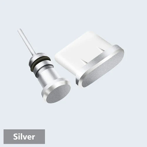2PCS Type C Phone Charging Port 3.5mm Earphone Jack Sim Card USB C Dust Plug For Samsung S10 S9 S8 Huawei P10 P20 P30 Pro | Sorpresa