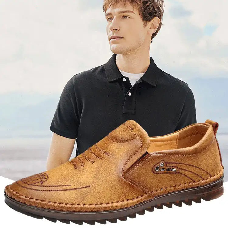 Men Casual Shoes Mesh Slip-On Solid Color Loafers Flat Slippers Summer Couple Shoes Half Slippers Plus Size Sandalias Zapatos | Sorpresa