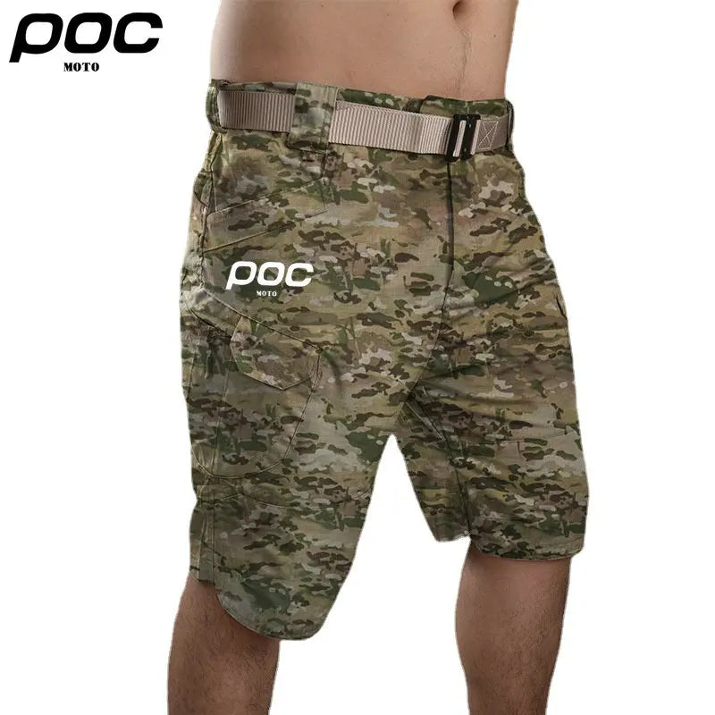 MOTO POC Cycling Mountain Bike Shorts Men's Cycling Shorts Road Bicycle Trousers Waterproof Loose Fit Sports Short MTB Pants Man | Sorpresa