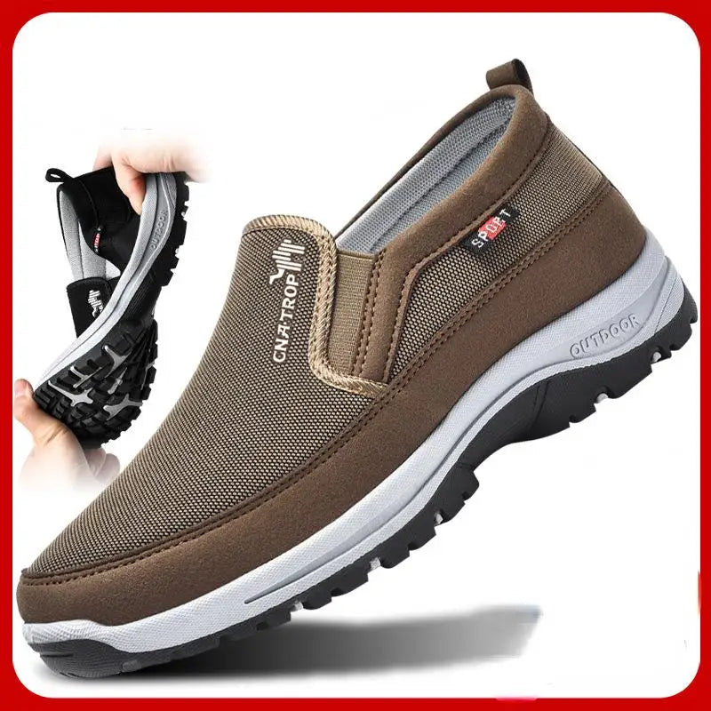 Men's Casual Loafers, Sneakers, Breathable Mesh, Retro Driving Shoes, Slip-on Vulcanized Soft Soles, Non-slip, Large Size 49 | Sorpresa