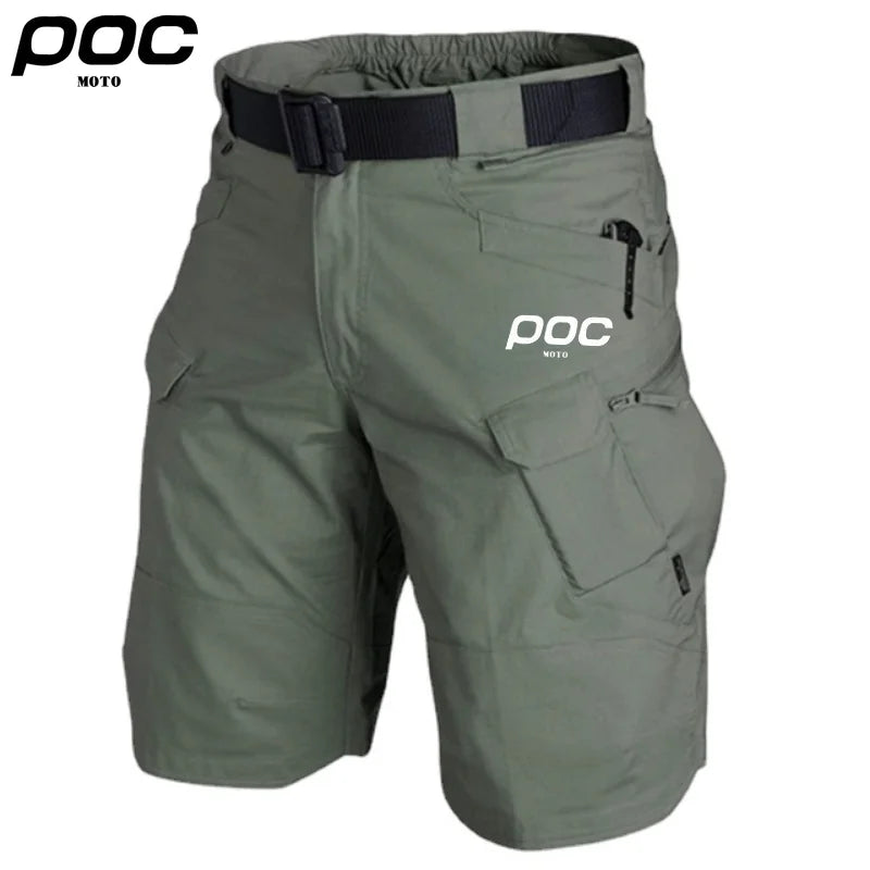 MOTO POC Cycling Mountain Bike Shorts Men's Cycling Shorts Road Bicycle Trousers Waterproof Loose Fit Sports Short MTB Pants Man | Sorpresa