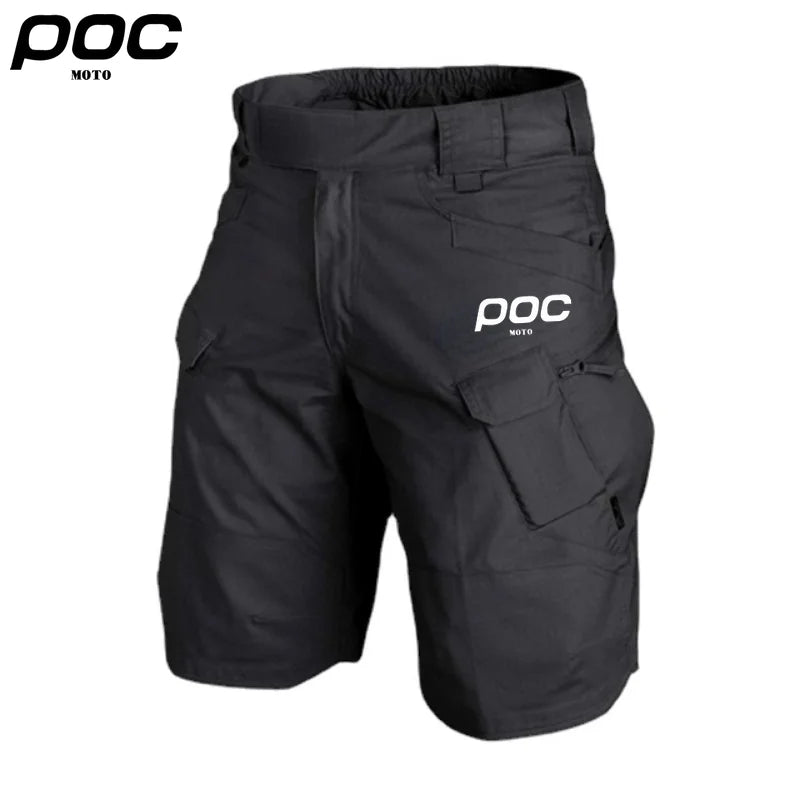 MOTO POC Cycling Mountain Bike Shorts Men's Cycling Shorts Road Bicycle Trousers Waterproof Loose Fit Sports Short MTB Pants Man | Sorpresa