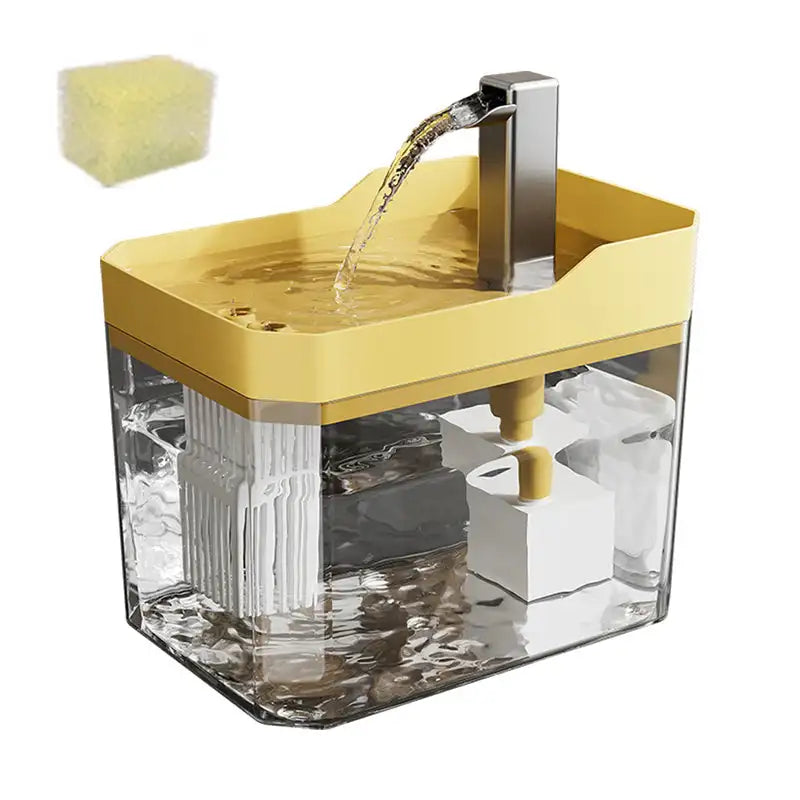 Automatic 1.5L Pet Water Fountain Filter Mute Cat Drink Bowl Pet Mobile Water Dispenser for Dog and Cat Water Feeding Supplies | Sorpresa