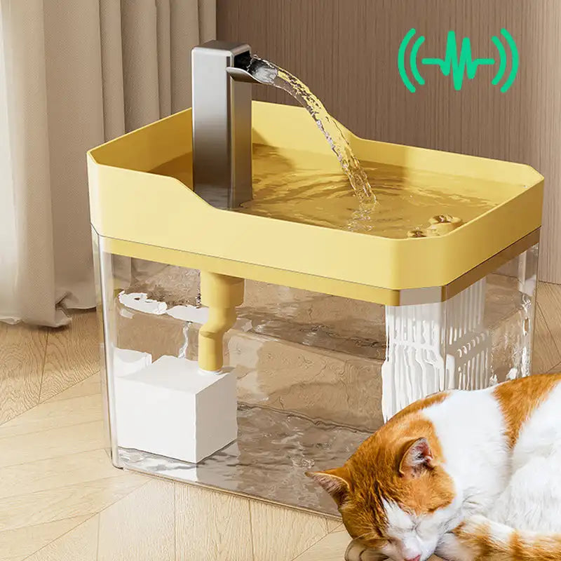 Automatic 1.5L Pet Water Fountain Filter Mute Cat Drink Bowl Pet Mobile Water Dispenser for Dog and Cat Water Feeding Supplies | Sorpresa