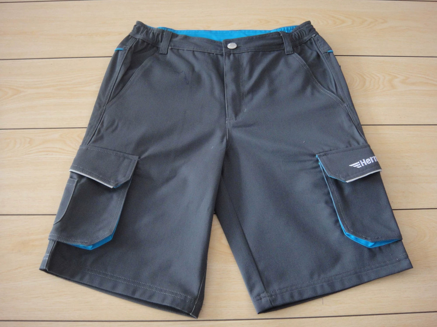 German Emma Men Parka Shorts Tactical Pants Athleisure Multi-Pocket Trousers Solid Abrasion Resistant | Sorpresa