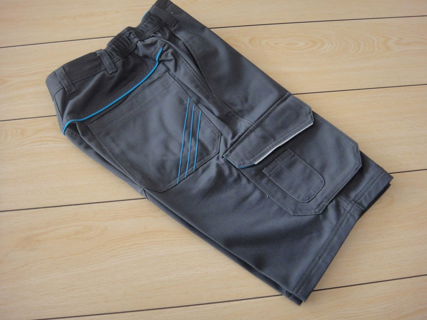 German Emma Men Parka Shorts Tactical Pants Athleisure Multi-Pocket Trousers Solid Abrasion Resistant | Sorpresa