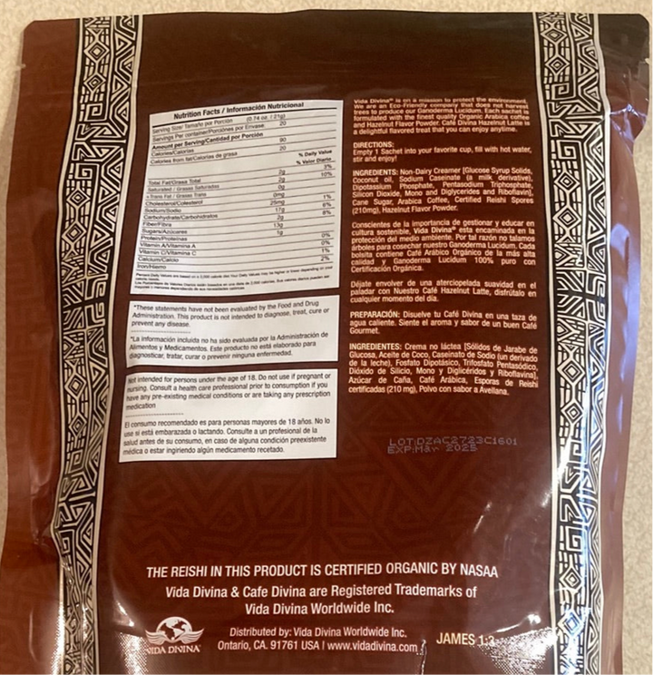 Hazelnut Latte Premium Coffee