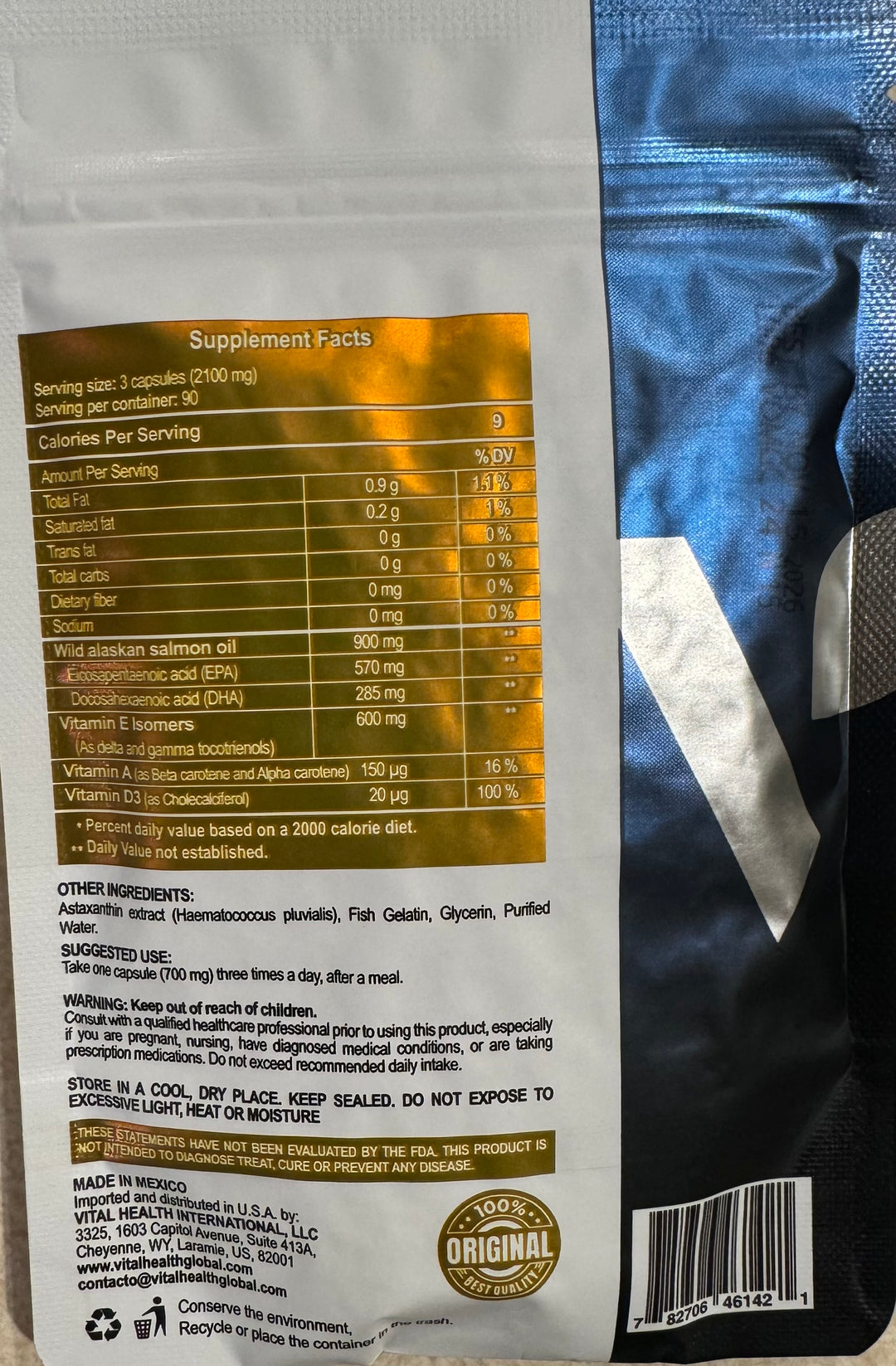 VITALHEALTH V-omega 3
