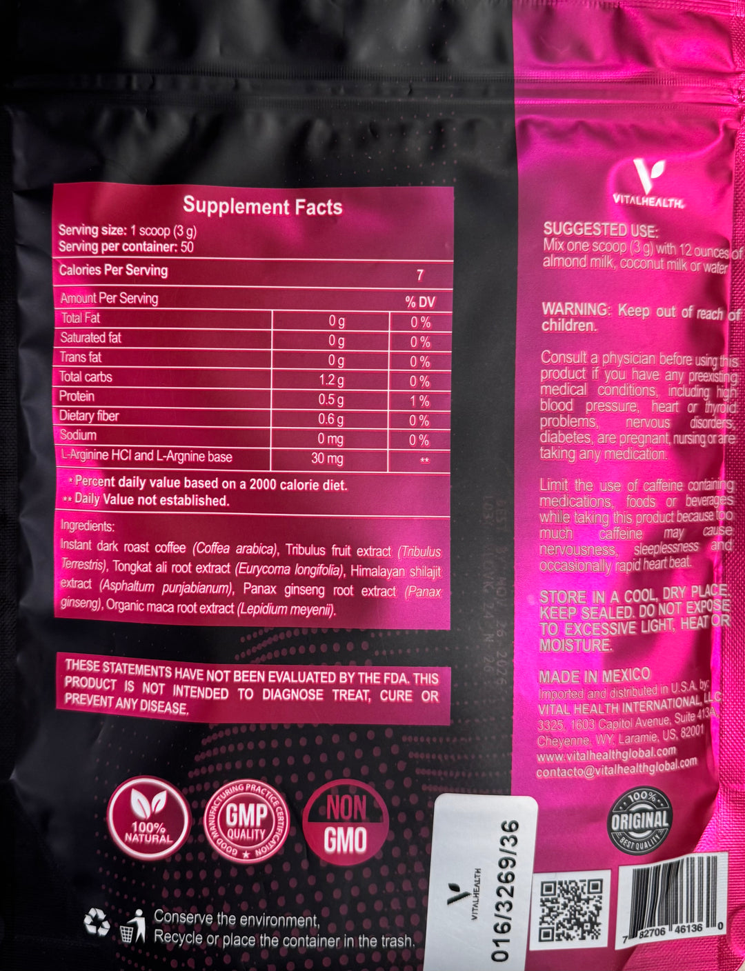 VITALHEALTH LOVKAFE