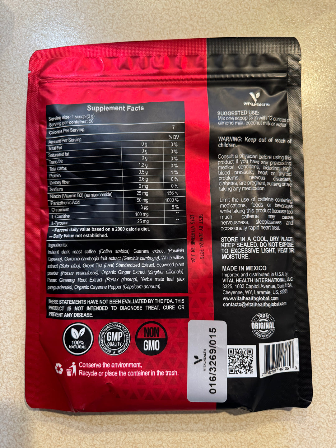 VITALHEALTH THERMOKAFE