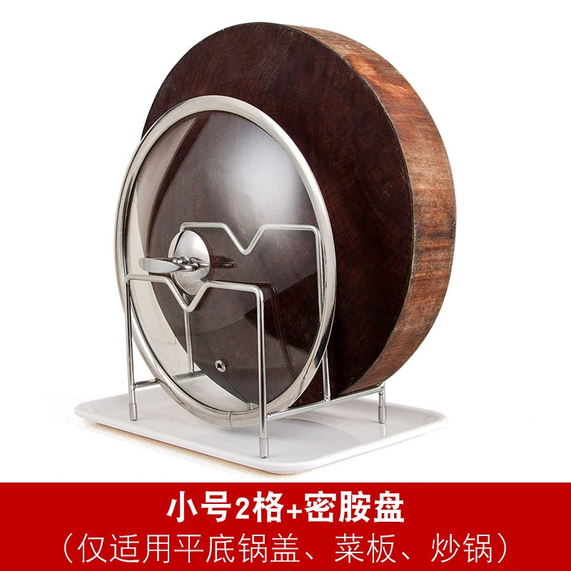 Table Top For Home Stainless Steel Chopping Board Storage Rack Pot Lid | Sorpresa