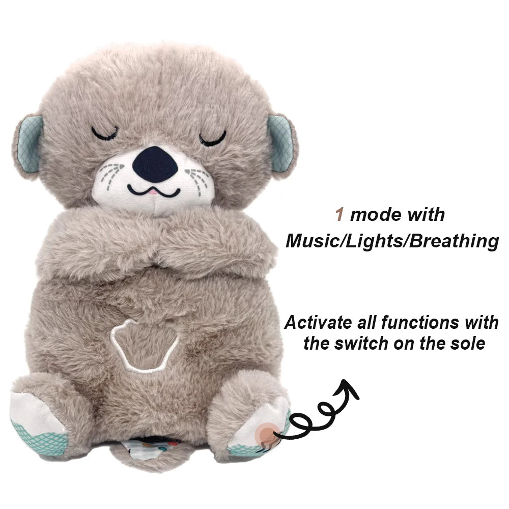 Breathing Bear Baby Soothing Otter Plush Doll | Sorpresa