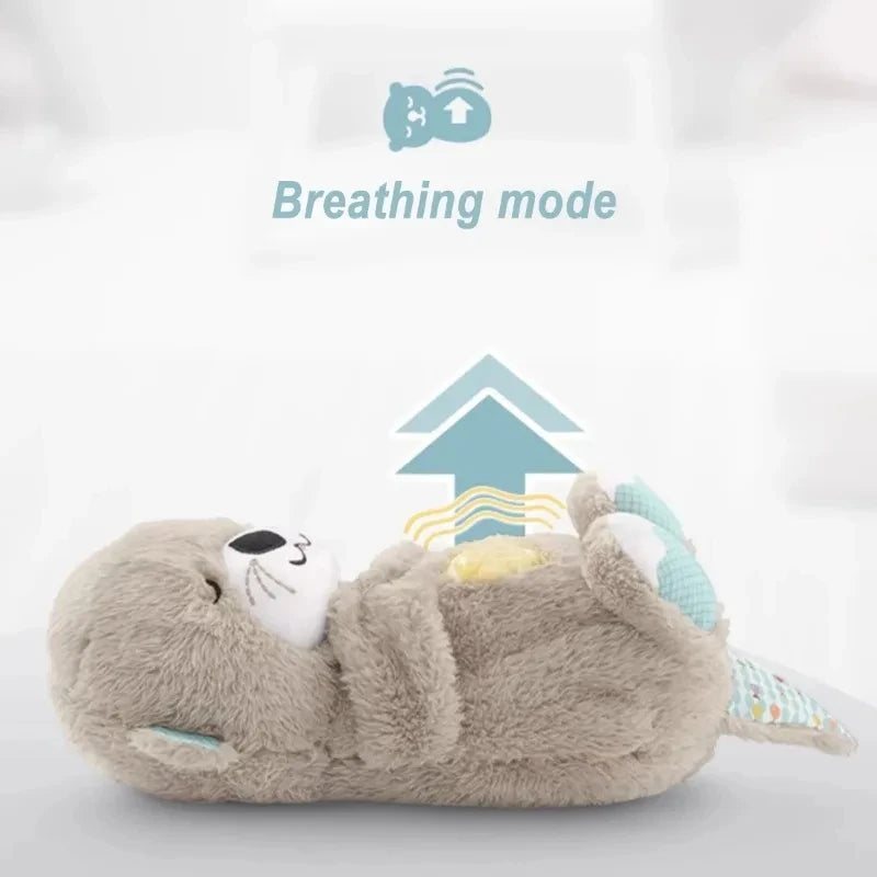 Breathing Bear Baby Soothing Otter Plush Doll | Sorpresa