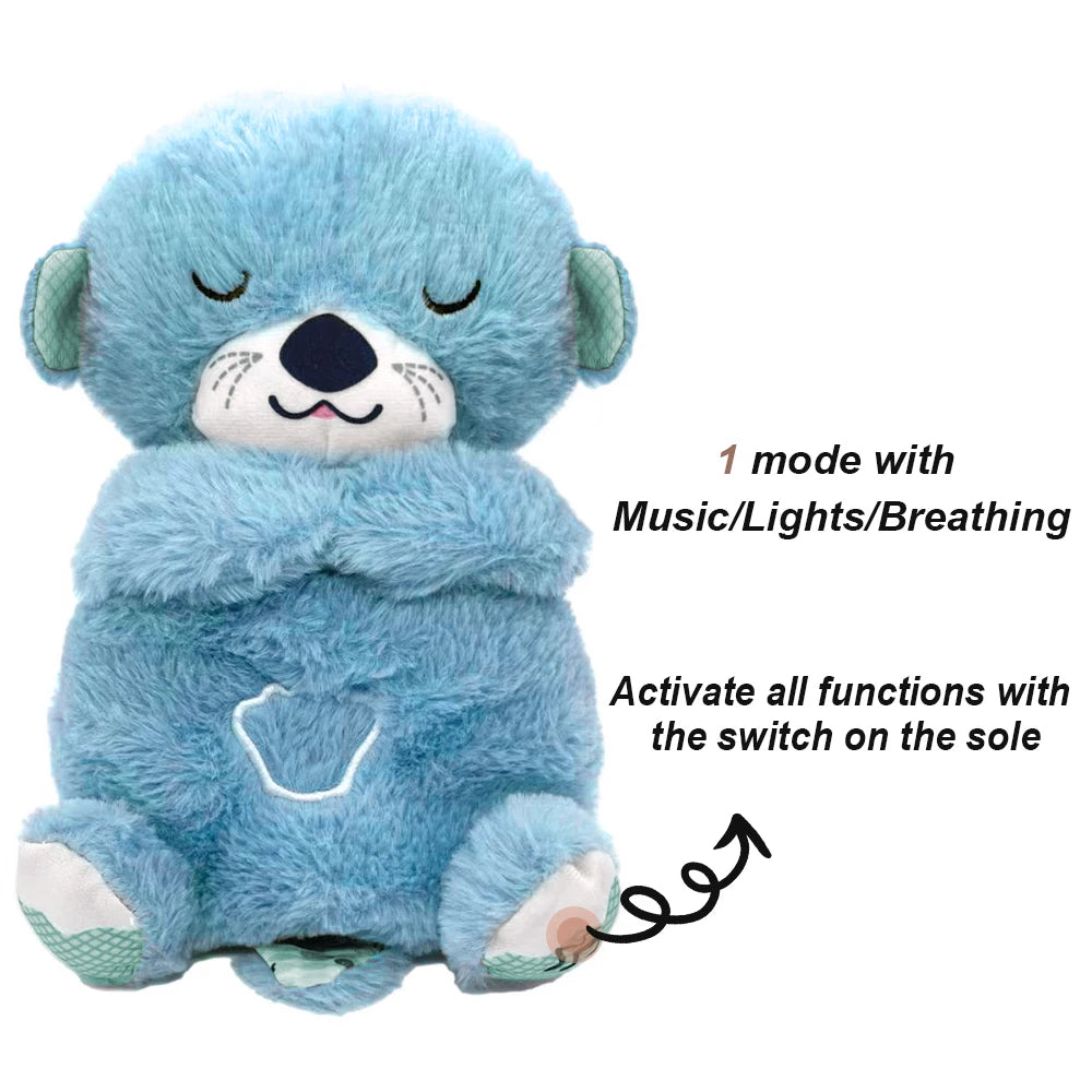 Breathing Bear Baby Soothing Otter Plush Doll | Sorpresa