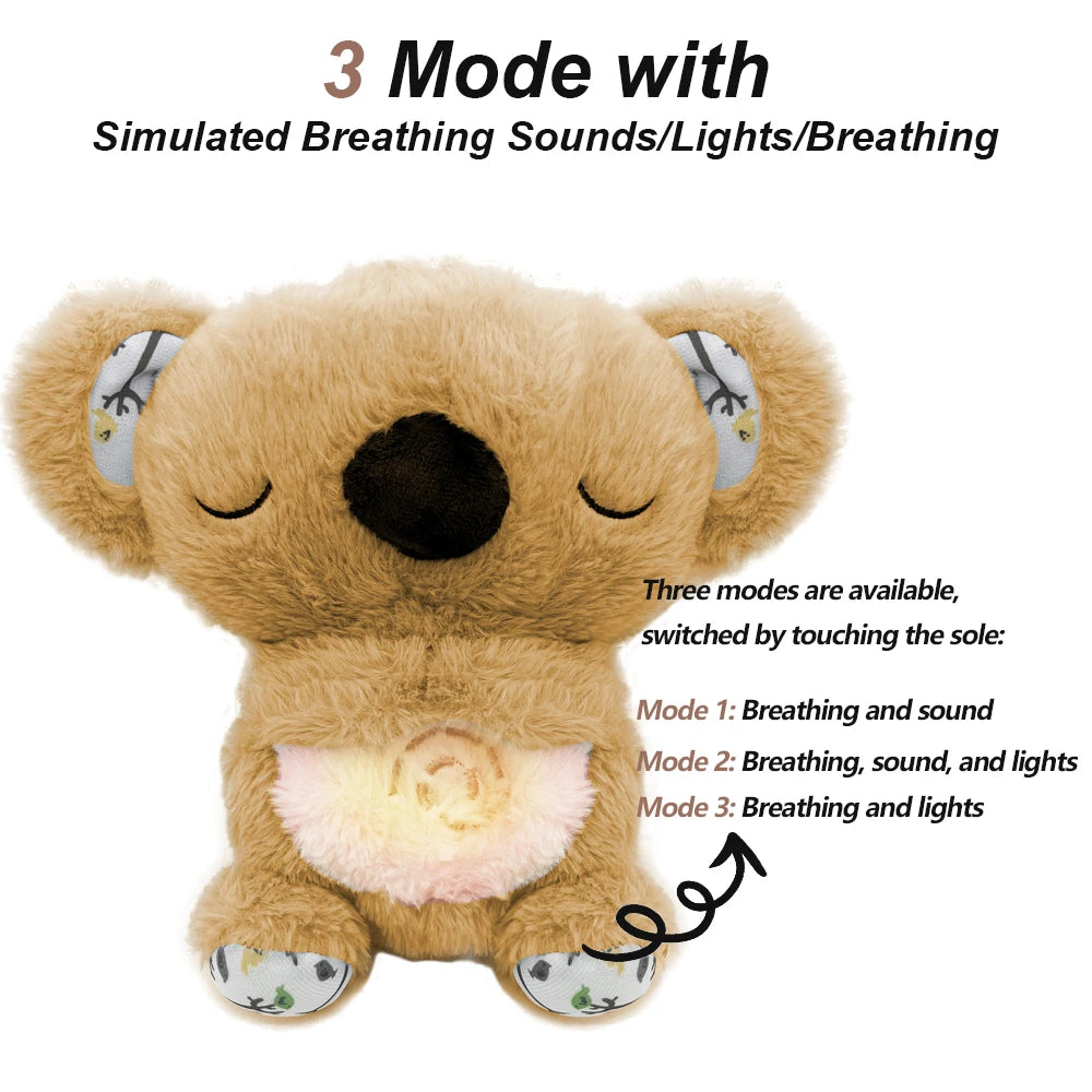 Breathing Bear Baby Soothing Otter Plush Doll | Sorpresa