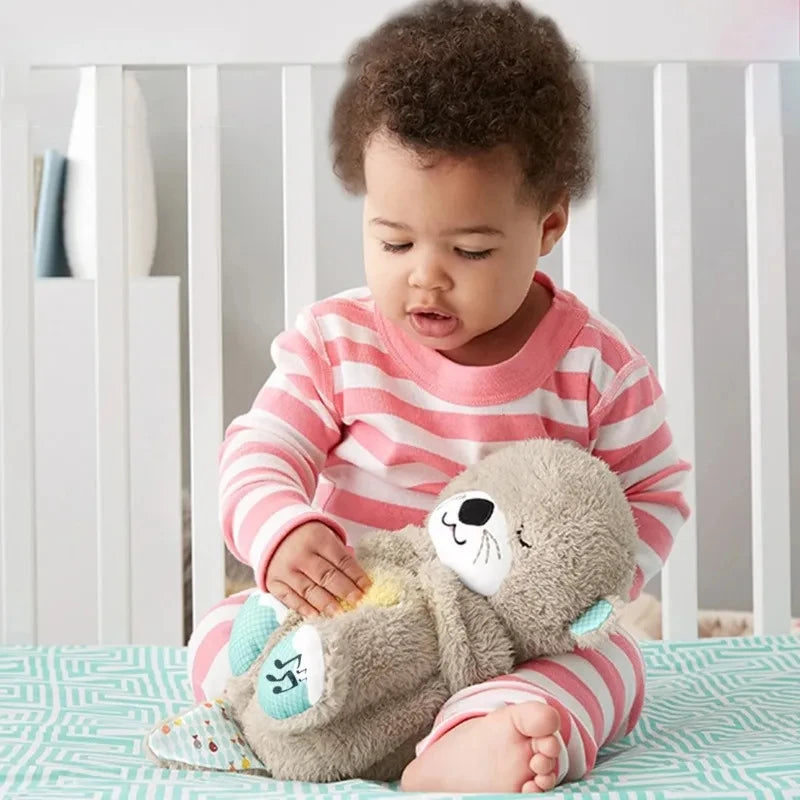 Breathing Bear Baby Soothing Otter Plush Doll | Sorpresa