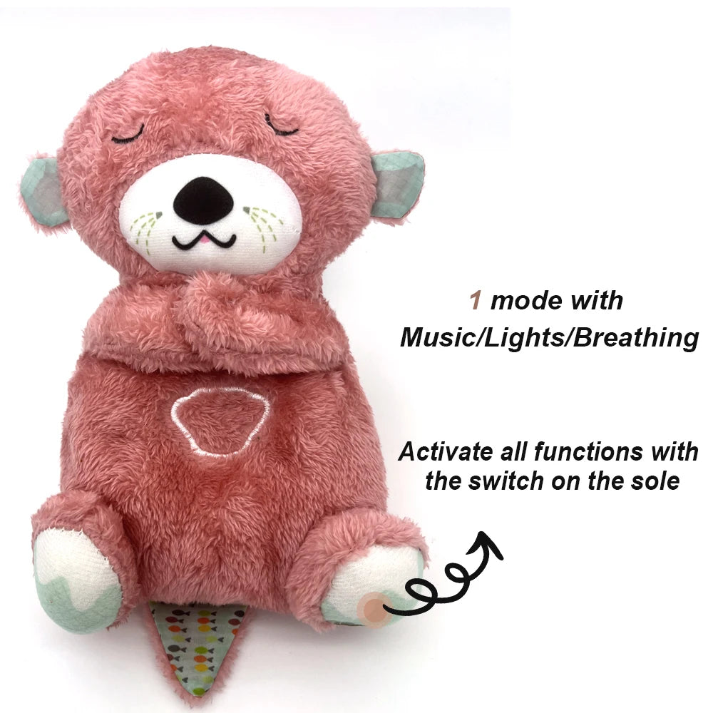 Breathing Bear Baby Soothing Otter Plush Doll | Sorpresa