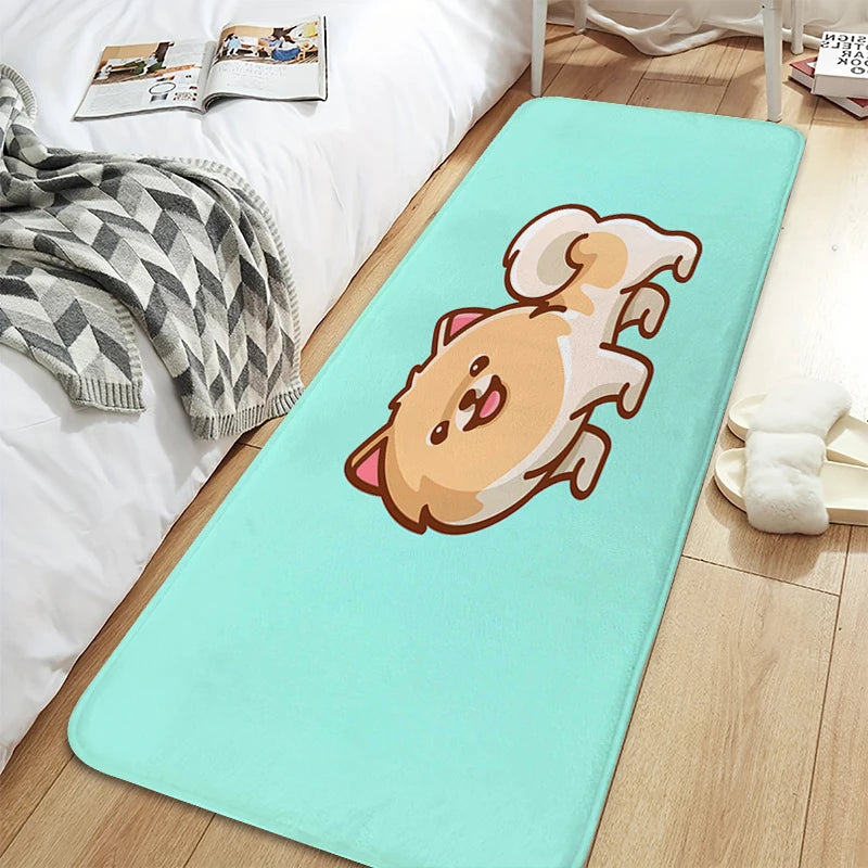 Bath Rug A-Pomeranians Aesthetic Kitchen Mat Carpet Living Room Carpets Room Decorating Items House Entrance Mat Non Slip Carpet | Sorpresa