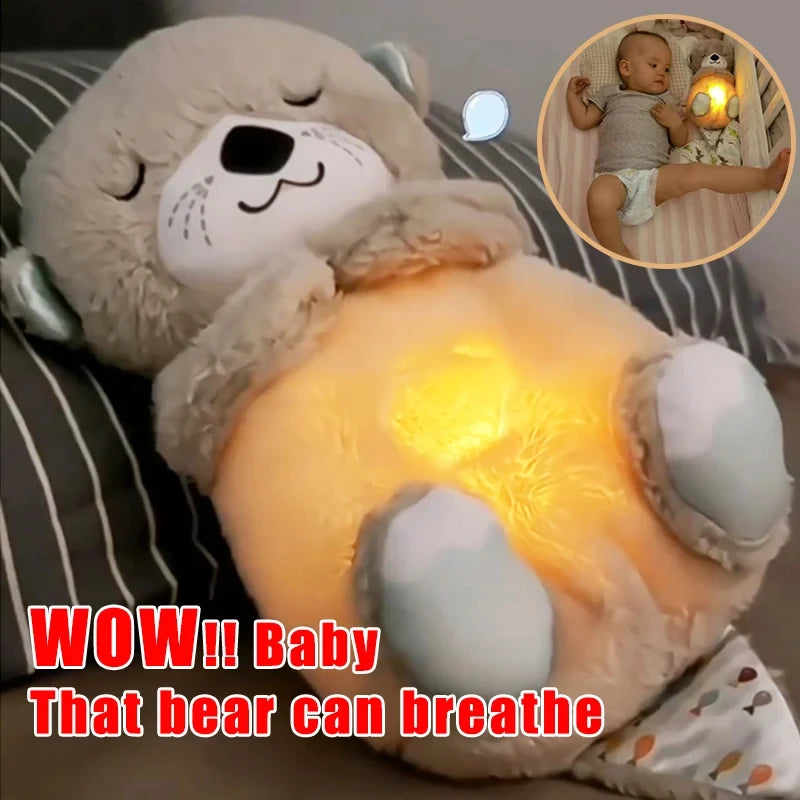 Breathing Bear Baby Soothing Otter Plush Doll | Sorpresa